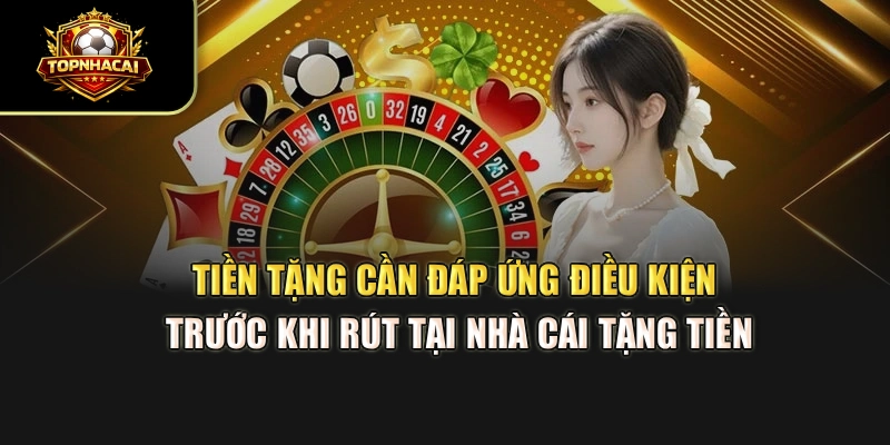 Tiền tặng cần đáp ứng điều kiện trước khi rút tại Nhà Cái Tặng Tiền